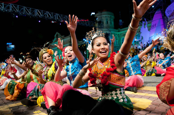 Traditional cultural performance in Malaysia